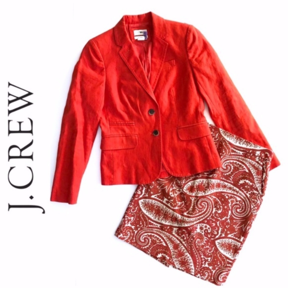 Schoolboy 2 Button Orange Jacket Blazer - image 2